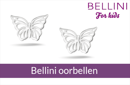 Bellini for kids - zilveren kinderoorbellen
