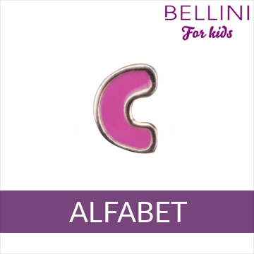 Bellini for kids - zilveren alfabet bedels